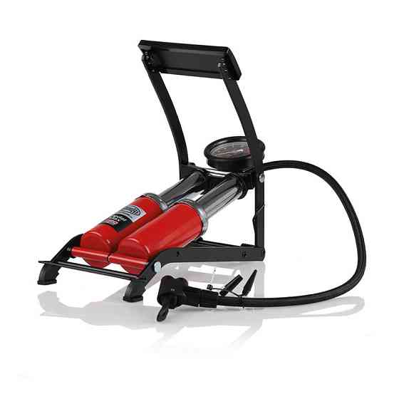 Преміум насос ножний двохциліндровий 