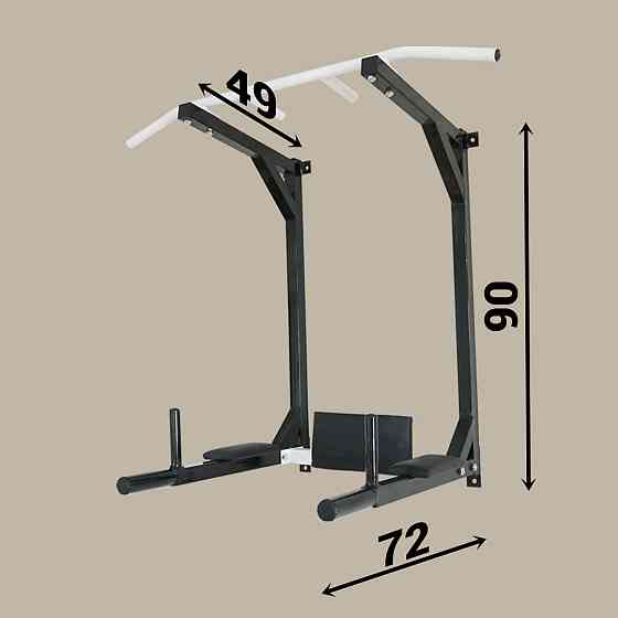 Турник брусья пресс стационарный 3 в 1 Спортивные стенки и турники для дома Киев