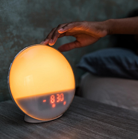 Нічник / світловий будильник Wake Up Light ALARM CLOCK (А клас) Луцк - изображение 1