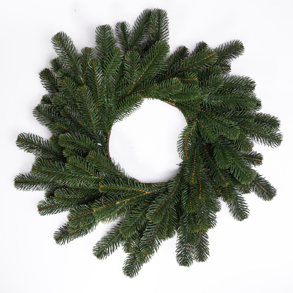 Lugi Штучний різдвяний вінок Зелений Святковий 60 см TD-VINGR Коломия - фото 2