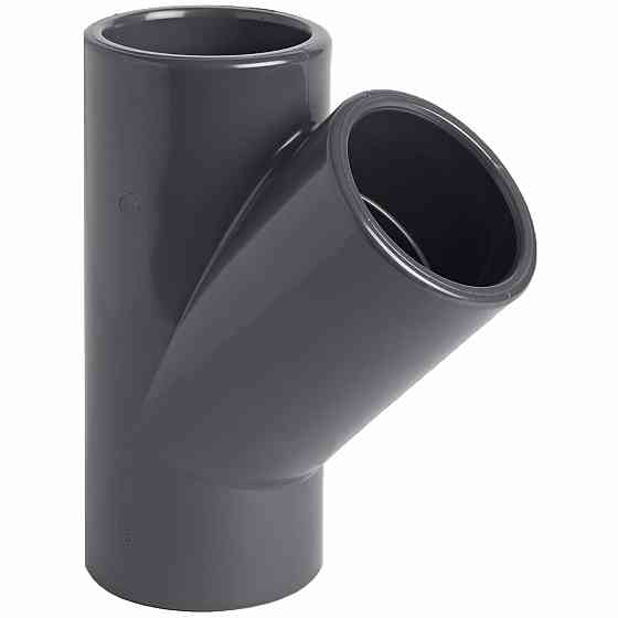 Трійник ПВХ Aquaviva 45° клейовий, d40 мм Київ