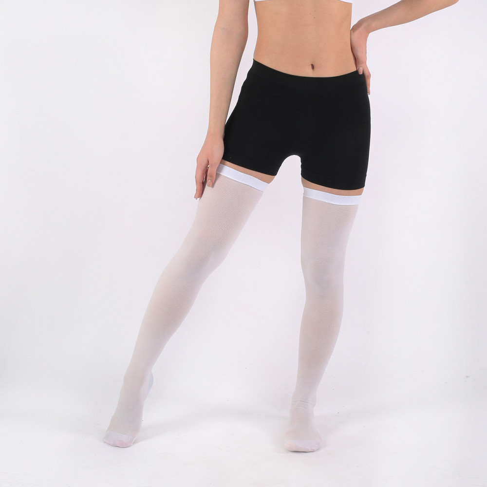 Антиемболічні панчохи до стегна з вирізом FX1732 для перельотів, вагітності та післяопераційні Розмір XL Кам'янець-Подільський - фото 2