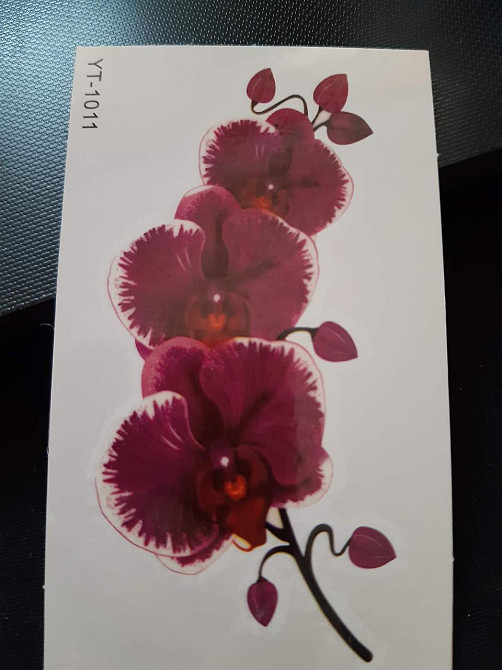 Татуровка "Орхідея" - 9,5*6см Київ - фото 1