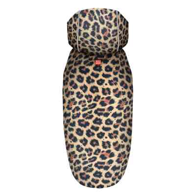 Дождевик для животных WAUDOG Clothes Накидка с капюшоном Леопард S (356-4066) Винница