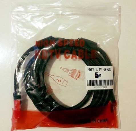 Кабель Шнур HDMI — HDMI 5 м (ВідеоОбзор) Дніпро - фото 7