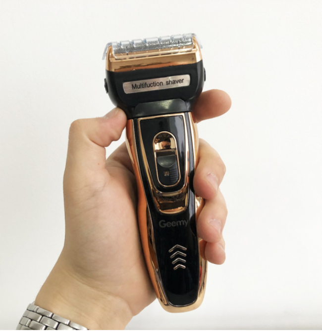 Набір для стрижки GEEMY GM-595 3в1 (машинка, бритва, триммер) час роботи 45 хв 5435 Одеса - фото 6