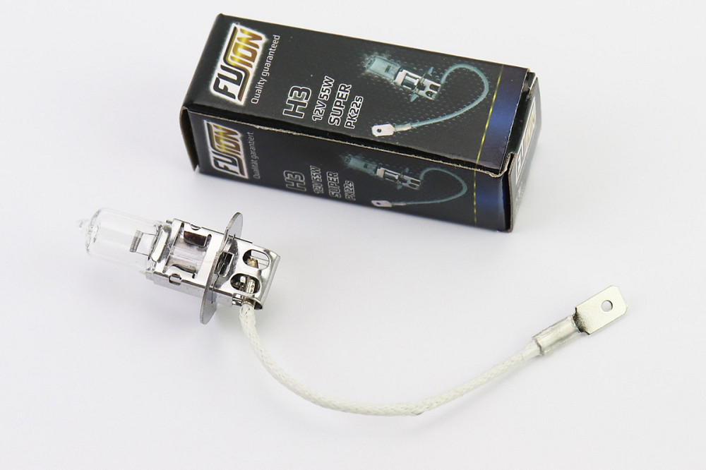 Лампа фари H3 12V 55W галогенна Київ - фото 1