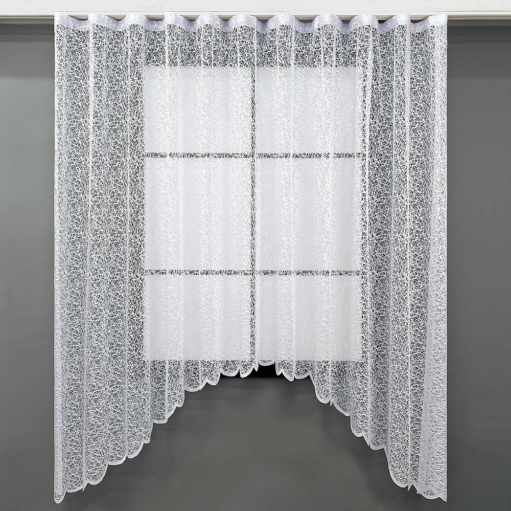 Кухонная арка VR-Textil № 000к жаккард белый 310х185 см (51-260) Киев - изображение 1