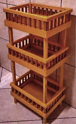 Стелаж для овочів і фруктів "Данарі" сієна Миколаїв - фото 1