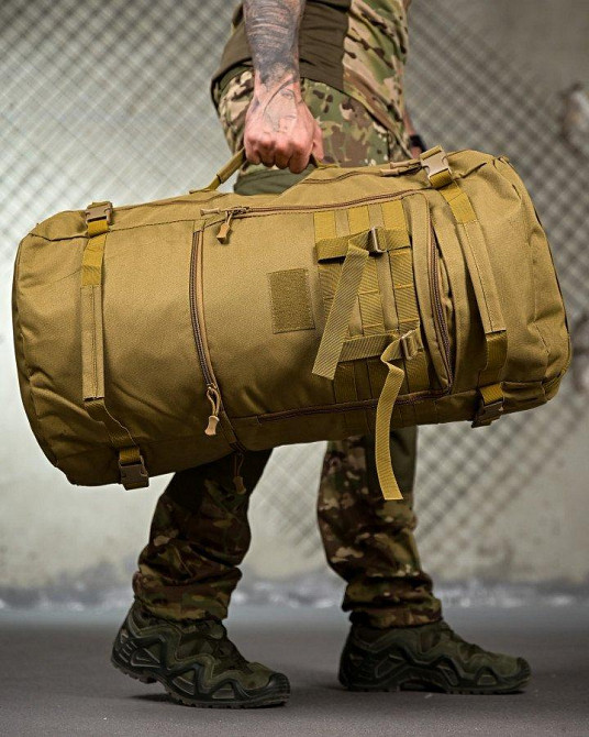 Тактичний рюкзак-баул X-TACTICAL coyot ПП4723 Одеса - фото 2