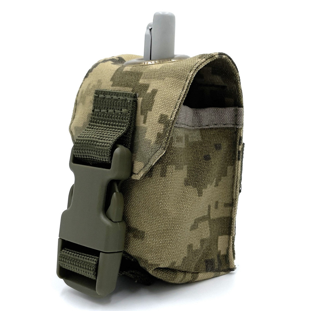 Підсумок під гранату Ф1, РГД, П67 IRR Cordura 500 D Піксель MM-14 (olive) Molle Запоріжжя - фото 1
