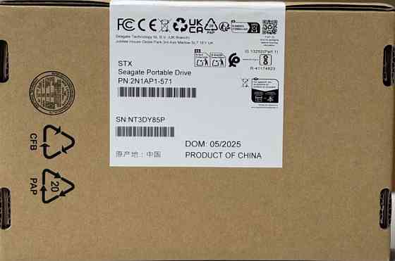 Зовнішній диск STX Seagate Portable Drive — 1TB, Rescue, Новий Київ