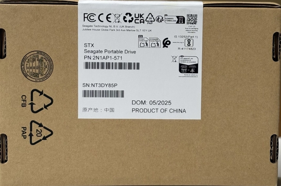 Зовнішній диск STX Seagate Portable Drive — 1TB, Rescue, Новий Київ - фото 2