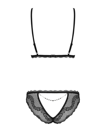 Комплект белья - Obsessive Millagro Set Black - L/XL Sex Aura Киев