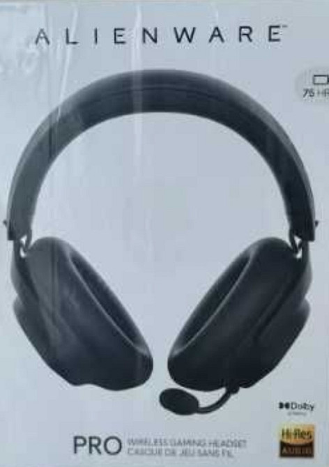 Игровые наушники Dell Alienware PRO, убийца Razer,HyperX и тд НОВЫЕ. Киев - изображение 1