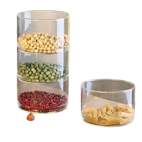 Набір ємностей 4шт 400мл скло S&T 7089-2 Житомир - фото 3