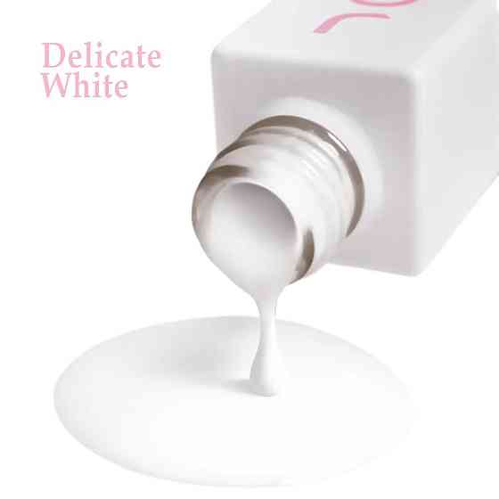 Рідкий гель для укріплення та моделювання PolyLiquid gel 02 Delicate White білий JOIA vegan 8 мл Київ