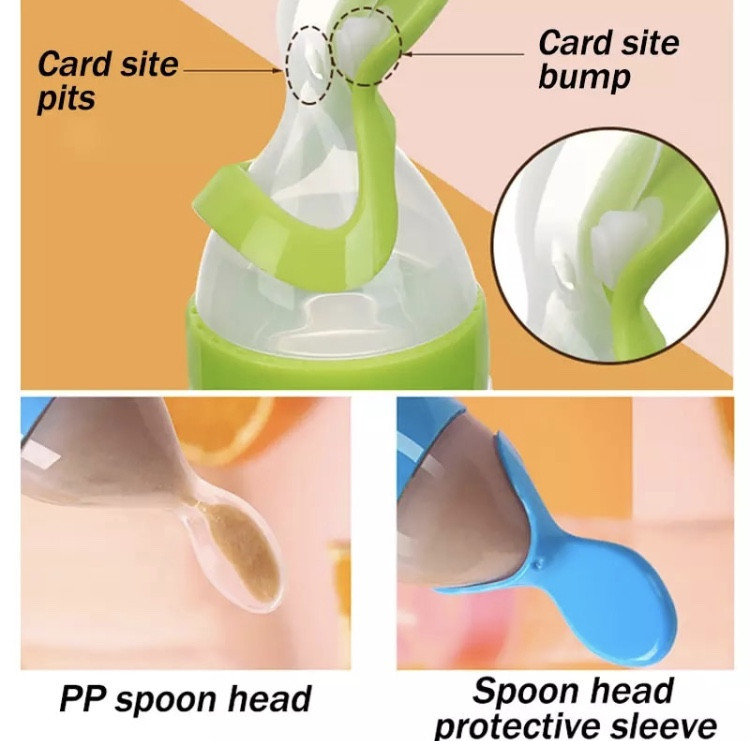 Ложка для кормления малышей белая, силиконовая бутылочка для кормления, размер 20*5 см, возраст от 4 мес. Киев - изображение 8