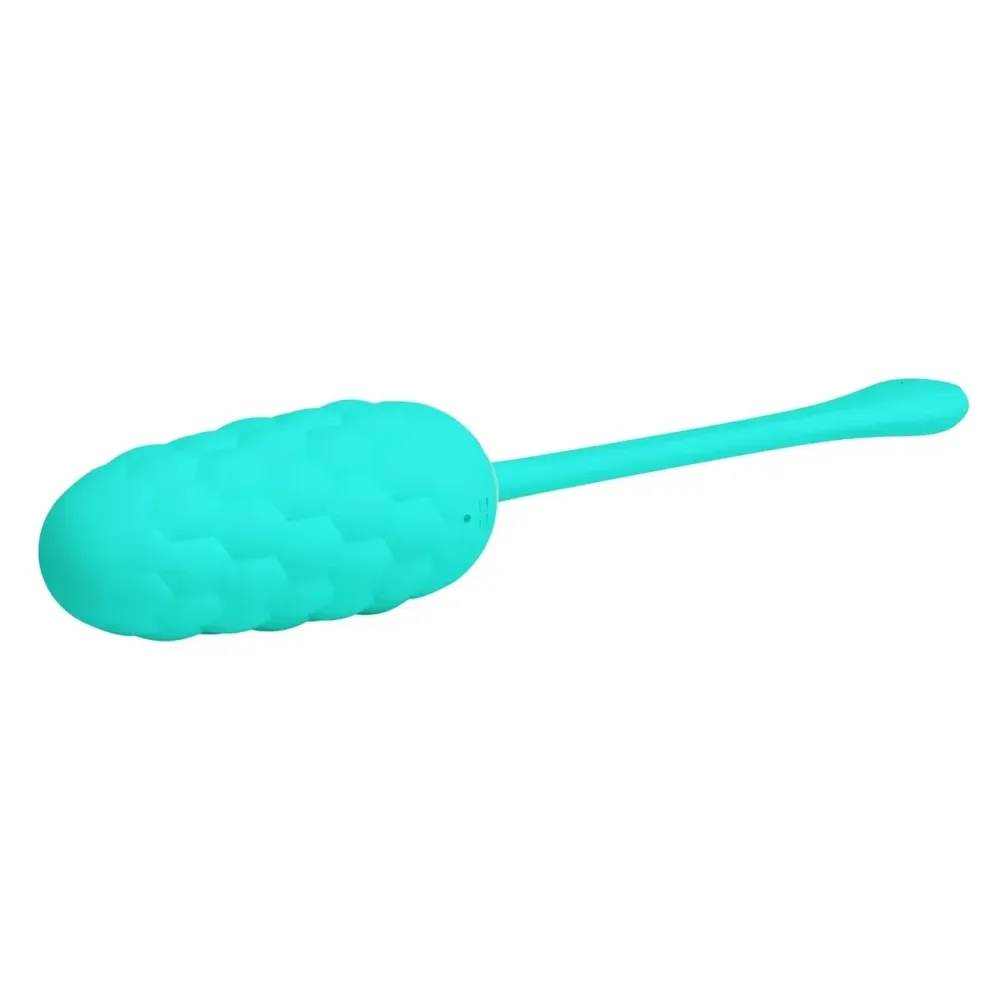 Виброяйцо с рельефным дизайном Pretty Love - MARINA EGG Green, BI-014708-4 Sex Aura Киев - изображение 9