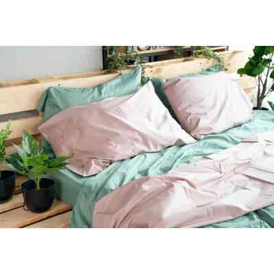 Простирадло Ardesto на резинці Mix&amp;Match сатин 180х200+30 см шавлія (ART1820FSG) Вінниця