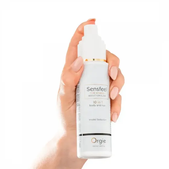 Лосьйон з феромонами для тіла та волосся Orgie – Sensfeel Seduction Elixir 10 in 1 for Woman (100 мл) Львів