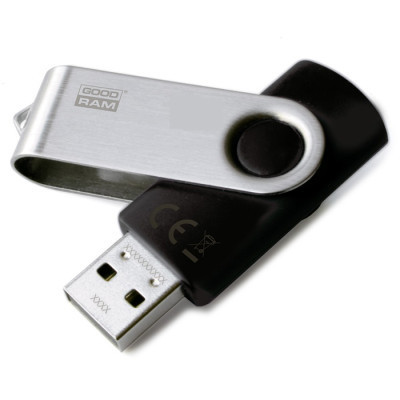 USB флеш накопитель Goodram 16GB Twister Black USB 2.0 (UTS2-0160K0R11) Винница - изображение 2