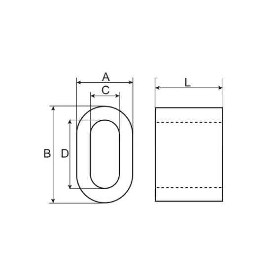 Втулка алюмінієва 14,0 мм Одеса