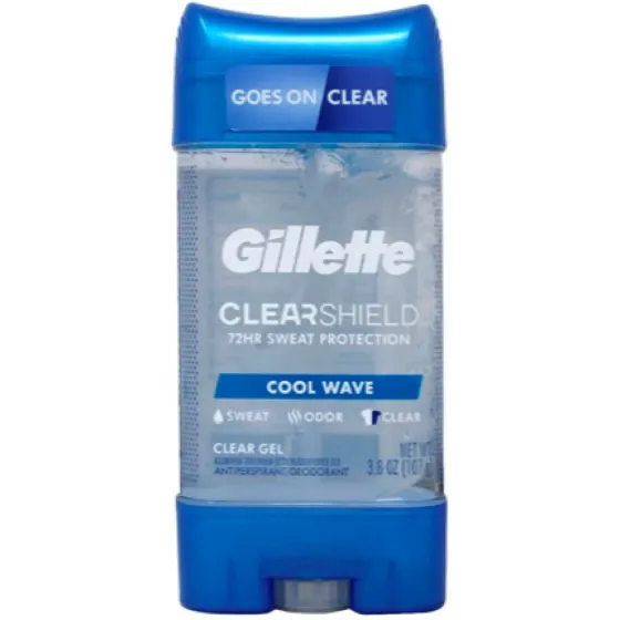 Дезодорант антиперспирант Gillette Anti-Perspirant Clear Gel Cool Wave 107 g Львів