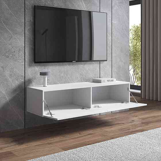 Тумба під телевізор VAYS, навісна тумбочка M-18 Антрацит Львів