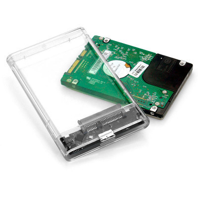 Кишеня зовнішня Dynamode 2.5&quot; SATA HDD/SSD USB 3.0 Transparent (DM-CAD-25316) Вінниця - фото 11