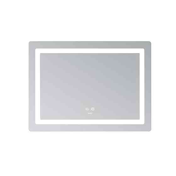 Зеркало Lidz Kubis (KU2) 700х500 с LED-подсветкой Touch, с антизапотеванием, с диммером, рег. яркости LD78LF90448486 Киев