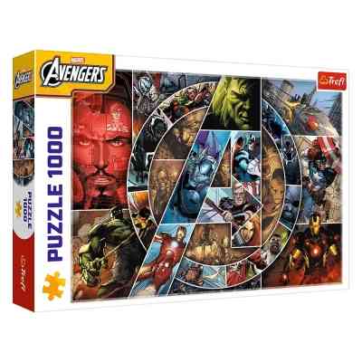 Пазл Trefl Marvel Heroes Месники 1000 елементів (5900511109344) Вінниця