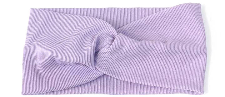 Пов'язка на голову жіноча бузкова Київ - фото 1