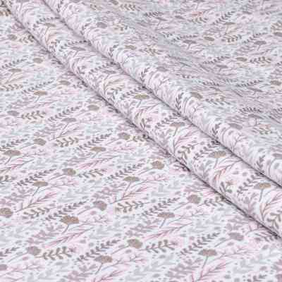 Постільна білизна Home Line Фланель Цвітіння трав рожевий полуторний (179189) Вінниця