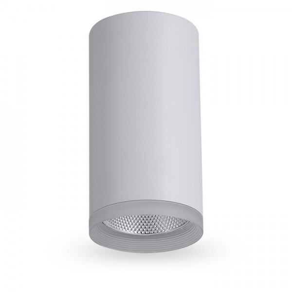 Циліндричний світлодіодний світильник стельовий 14W 4000K білий Feron AL540 Київ - фото 1