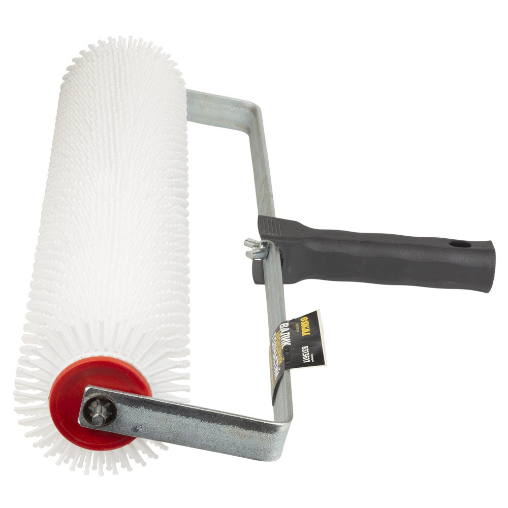 Валик голчастий аераційний для наливної підлоги 80×400 мм з ручкою (рамкоподібна) біла голка SIGMA (8313611) Київ - фото 3