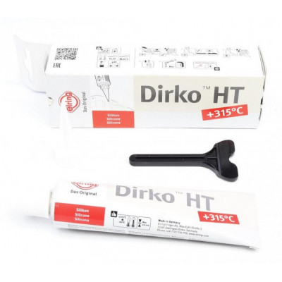 Герметик автомобильный Elring DIRKO SPEZIAL-SILIKON 70мл (030.793) Винница - изображение 2