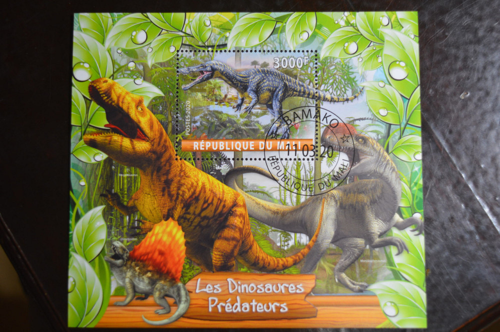 Мали. Марки. Фауна. Блок. 2020 год (В-1) Полтава - изображение 1