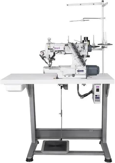 Швейная машина Texi Treccia C Matic Premium Renderka, Kapówka, Interlok, 3-Igłowy Z Elektromagnetycznym Киев - изображение 1