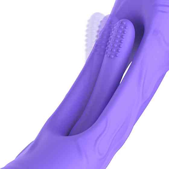 Вибратор Good Vibes Only - Flax Vibrating Dildo with G-Spot Stimulator Sex Aura Киев