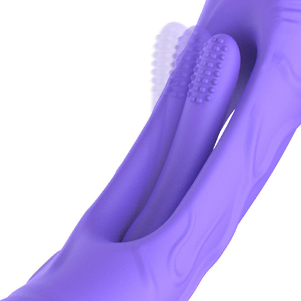 Вібратор Good Vibes Only - Flax Vibrating Dildo with G-Spot Stimulator Sex Aura Київ - фото 5