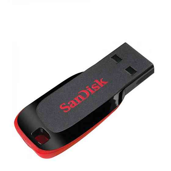 Флеш-накопичувач SanDisk USB 2.0 Cruzer Blade 64Gb Black/Red Київ