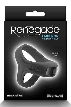 Эрекционное виброкольцо NS Novelties Renegade, черное Sex Aura Киев