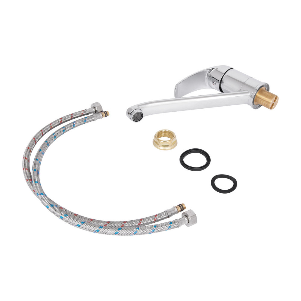 Змішувач для кухні Lidz Mars 003 (k40) LDMAR003CRM34875 Chrome Київ - фото 12