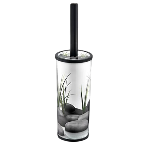 Йоржик для унітазу високий з малюнком Каміння OZER-D-018 Decor ELIF Житомир