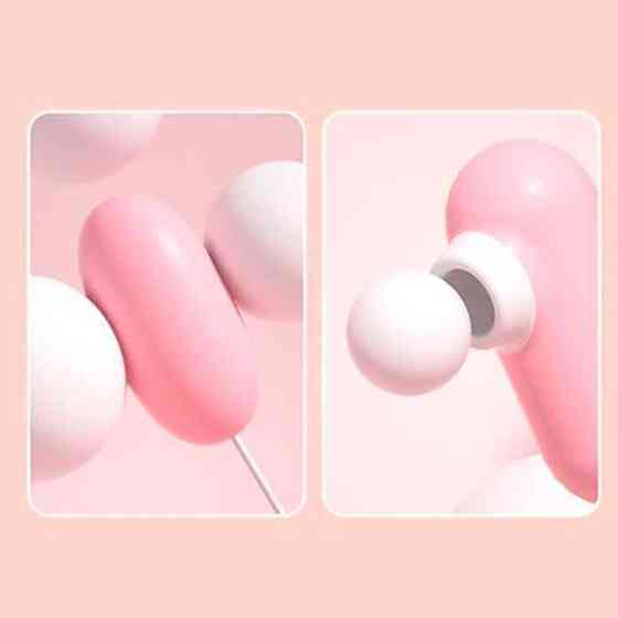 Подвійне вакуумне віброяйце "Вуманайзер" з USB-проводом 10 режимів - Вібратори Вінниця