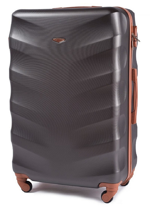 Валіза пластикова WINGS 402 середня графіт Київ - фото 1