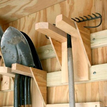 Органайзер для садового инвентаря 