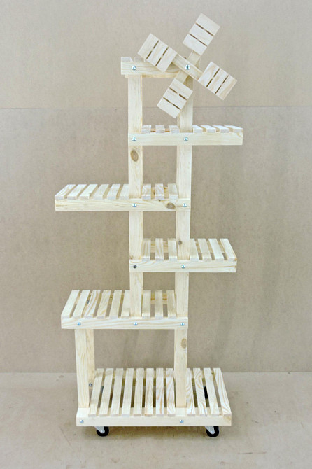 Підставка для квітів "Матурі 3" на коліщатках бланже Миколаїв - фото 6