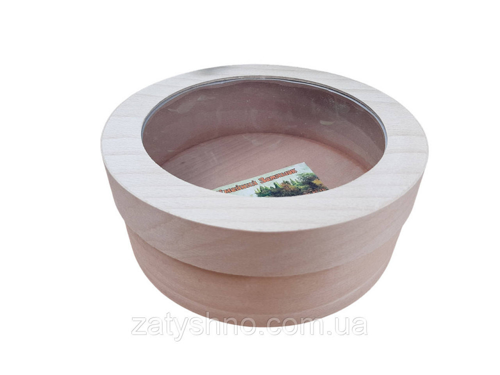 Тубус зі шпону для подарунків Київ - фото 1